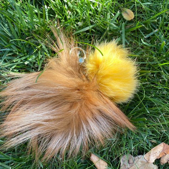 Michael Kors Pom Pom Keychain - Picture 2 of 2